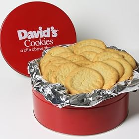 David's Cookies Sugar Fresh Baked Cookies 2 lb. Tin