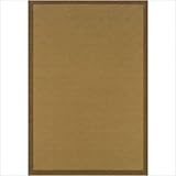 IMAGE OF Lanai Border Beige / Brown Contemporary Rug Size: Round 8'6