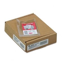 Oxford 65005 Utili-jacs clear vinyl envelopes, top load, 3 x 5 insert size, 50/box
