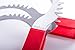 Pro Kitchen Tools Watermelon Slicers with Silicone Grip, Red (Set of 2)
