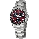 Victorinox Swiss Army Men's 241148 Chrono Classic Red Dial Watch