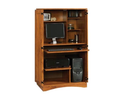 Cheap Sauder Harvest Mill Computer Armoire ABYO - 404958
