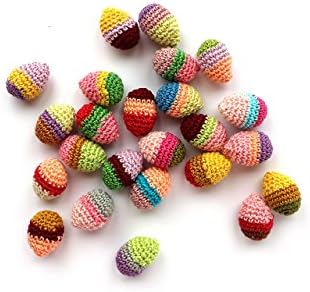 Easter eggs amigurumi - Easter ornaments - Spring decor - crochet eggs