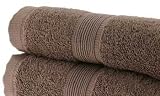 Kitchen & Housewares : Egyptian 100% Cotton Cocoa 500gsm Hand Towel