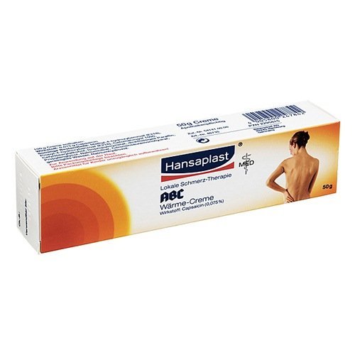 HANSAPLAST med ABC Waerme Creme Capsicum, 50 g