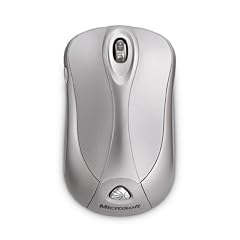 Microsoft Wireless 6000 Laser Notebook Maus schnurlos silber (original Handelsverpackung)