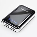 PowerGen PGMPP8400 8400mAh External Battery Pack Dual USB Port & 2.6Amps Output for Apple iPhone 5 4s 4 3Gs 3G, iPod Touch, iPad 1 2 3 4, The New iPad 3/ HTC sensation, XE, XL, One X S V, Thunderbolt, Inspire 4G , EVO 3D, EVO 4G, Desire S Z HD / Samsung Galaxy S4 S3 S2 S 2 II ACE Mini, S Advance, Galaxy Nexus, Nexus 10 7 / Motorola Atrix 2, Droid 3 X X2 Razr M Maxx