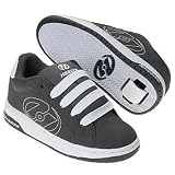 Boys Heelys Atomic (1 D Child in Charcoal/White)
