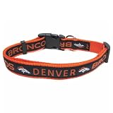Pets First NFL Denver Broncos Collar, Medium