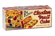 FRUIT CAKE Boxed 2 lb Regular Recipe Claxton Fruitcake