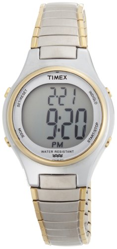 Timex Women's T2N313 Core Digital Two-Tone Expansion Band Watch