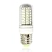 RCLITE 6-Pack 7W E26/E27 LED Non-dimmable Corn Lamp Bulb 56-LED 5730 SMD,60 Watts Replacement, Cool White 6000K, Energy Saving Home Light Bulbs Lamp w/ Cover