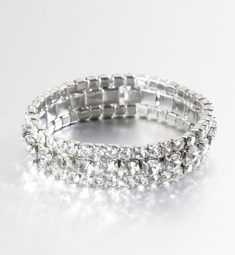 3 Lane Sparkle Bracelet