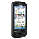 Nokia C6-00 Smartphone (8.1 cm (3.2 Zoll) Display, QWERTZ-Tastatur, Touchscreen, 5 Megapixel Kamera) schwarzvon "Nokia"