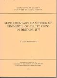 supplementary gazetteer of find-spots of celtic coins in britain, 1977,