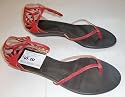 Womens' red Ted Baker leather leather upper sandals