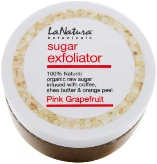 Pink Grapefruit Sugar Exfoliator with Coffee