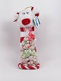 Peppermint Pals Dog Toy and Christmas Rawhide Treats