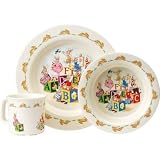Great Gizmos Bunnykins - 3 Piece Melamine Set (ABC Blocks)