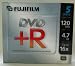 Fujifilm DVD+R 4.7 GB 120 Minutes 16X Storage Media - 5 Pack