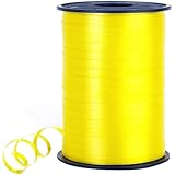 Morex Poly Crimped Curling Ribbon, 3/16-Inch by 500-Yard, Bright Yellow