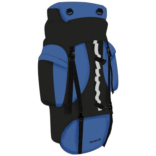 Highlander – Rambler 88 Litre Rucksack – Cobalt Blue