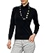 Wool Overs Women's Cashmere & Merino Slinky Turtleneck Sweater