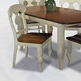 ColorTime Cafe du Monde Dining Chair in Sand Shell White [Set of 2]