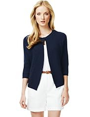 Autograph Cobble Stitch Knitted Cardigan