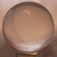 Glaskugel 8cm Durchmesser klar