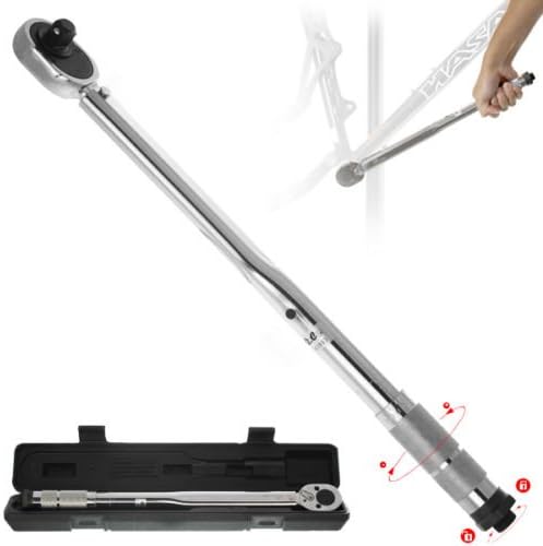 1/2" 28-120Nm 1-Way Bicycle Bike Torque Wrench Repair Tool