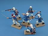 Britains Deetail DSG 1915 French Foreign Legion Infantry, Hand Painted 54mm Toy Soldiers and Playset Figures