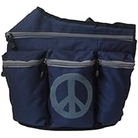 Diaper Dude Peace Diaper Bag - Navy