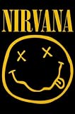 (24x36) Nirvana (Smiley Face) Music Poster Print