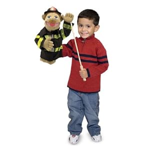 Firefighter Hand Puppet - (Child)