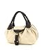 Designer Inspired Oversized Spy Handbag - Beige