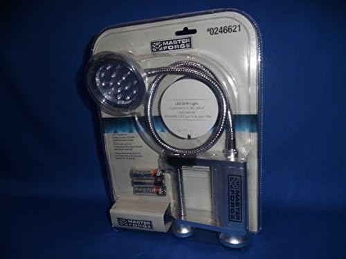 Master Forge LED Clamp or Magnet Grill Light Item# 246621 Model#69999 UPC# 820909699996