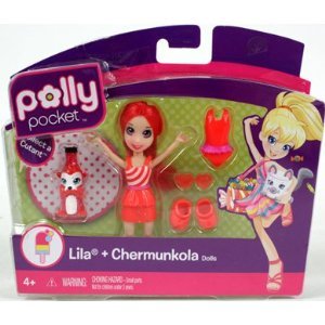 Polly Pocket Collect a Cutant - Lila & Chermunkola