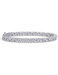Diamond Zig-Zag Tennis Bracelet
