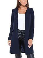 Marilyne & John Chaqueta Larga (Azul Marino)