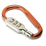 BISON DESIGNS GEAR LOCK SMALL CARABINER - O/S - ASSORTED