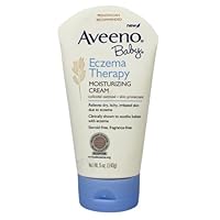 Aveeno Baby Eczema Therapy Moisturizing Cream, 5 Ounce