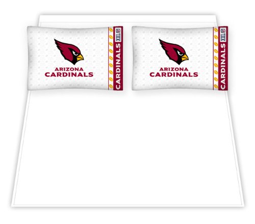 NFL Arizona Cardinals Micro Fiber Sheet Set Queen