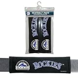 Colorado Rockies Velour Seat Belt Pads