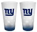 New York Giants Frosted Pint Glass (16-Ounce, Set of 2)