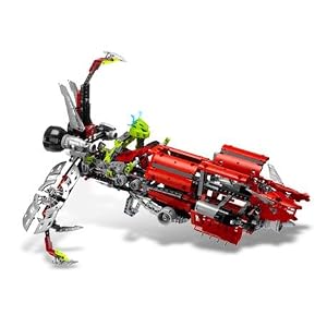Lego Bionicle 8943 - AXALARA T9 the Ultimate Fighter Battle Vehicle with Exclusive Lewa Nuva Figure (693 Pieces)
