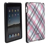 Speck Products Apple iPad Fitted Case in Classic Plaid (Pink and Gray), IPAD-FTD-A02A020