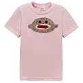 Toddler Girls' Morfs Cheeky Monkey Short-Sleeve Tee - Light Pink