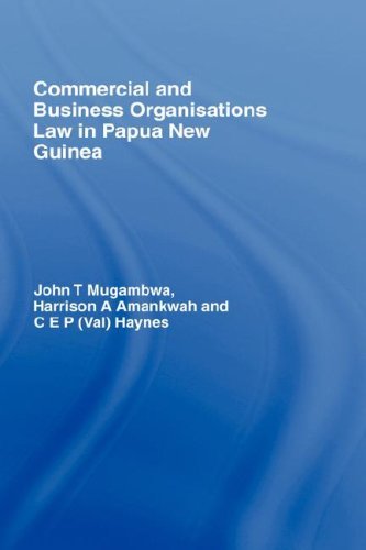 Commercial and Business Organizations Law in Papua New Guinea