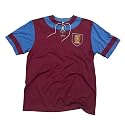 Score Draw Official Retro Aston Villa 1994 Men's Retro Football Shirt